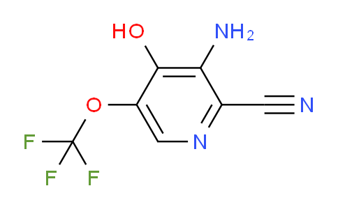 3-Amino-2-cyano-4-hydroxy-5-(trifluoromethoxy)pyridine