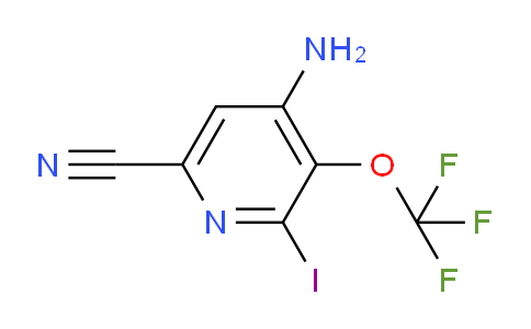 4-Amino-6-cyano-2-iodo-3-(trifluoromethoxy)pyridine