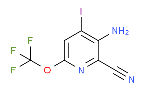 AM99423 | 1803459-38-2 | 3-Amino-2-cyano-4-iodo-6-(trifluoromethoxy)pyridine