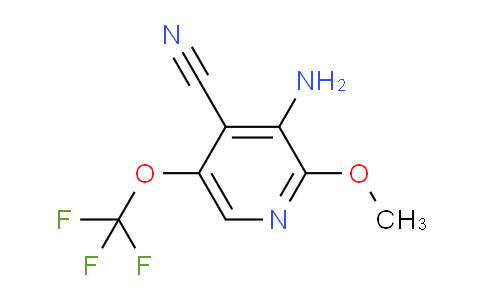 AM99443 | 1804384-40-4 | 3-Amino-4-cyano-2-methoxy-5-(trifluoromethoxy)pyridine