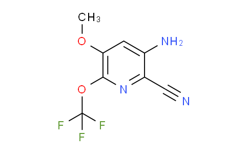 AM99458 | 1803549-20-3 | 3-Amino-2-cyano-5-methoxy-6-(trifluoromethoxy)pyridine