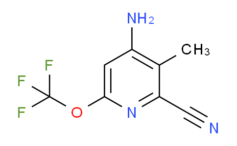 AM99494 | 1804027-65-3 | 4-Amino-2-cyano-3-methyl-6-(trifluoromethoxy)pyridine