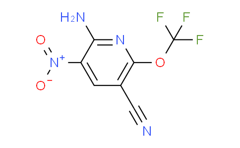 2-Amino-5-cyano-3-nitro-6-(trifluoromethoxy)pyridine
