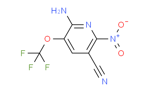 2-Amino-5-cyano-6-nitro-3-(trifluoromethoxy)pyridine