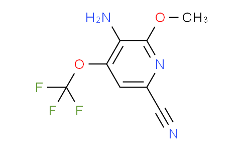 3-Amino-6-cyano-2-methoxy-4-(trifluoromethoxy)pyridine