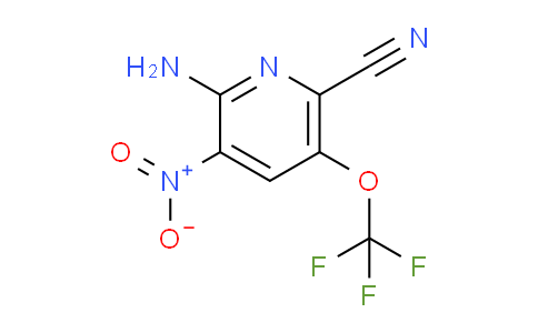 2-Amino-6-cyano-3-nitro-5-(trifluoromethoxy)pyridine