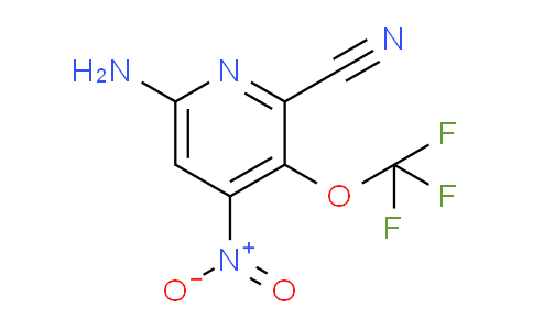 6-Amino-2-cyano-4-nitro-3-(trifluoromethoxy)pyridine