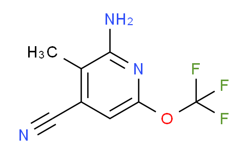 2-Amino-4-cyano-3-methyl-6-(trifluoromethoxy)pyridine