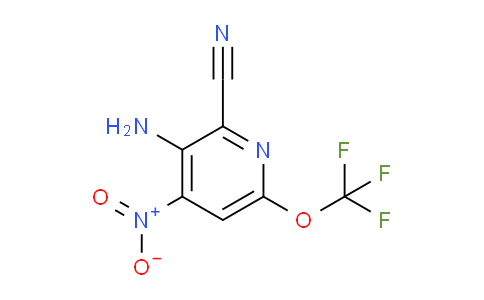 AM99513 | 1804385-40-7 | 3-Amino-2-cyano-4-nitro-6-(trifluoromethoxy)pyridine