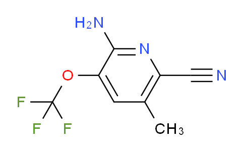 2-Amino-6-cyano-5-methyl-3-(trifluoromethoxy)pyridine