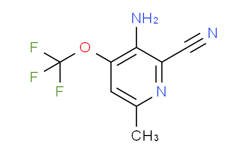 3-Amino-2-cyano-6-methyl-4-(trifluoromethoxy)pyridine
