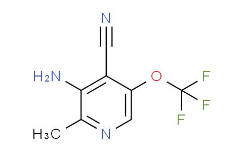3-Amino-4-cyano-2-methyl-5-(trifluoromethoxy)pyridine