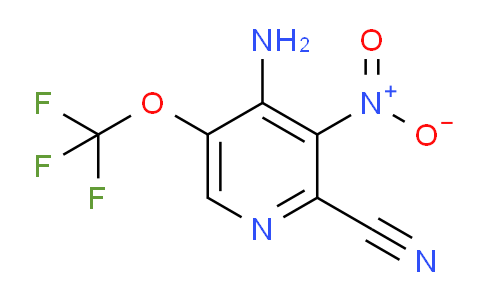 4-Amino-2-cyano-3-nitro-5-(trifluoromethoxy)pyridine