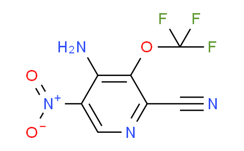 4-Amino-2-cyano-5-nitro-3-(trifluoromethoxy)pyridine
