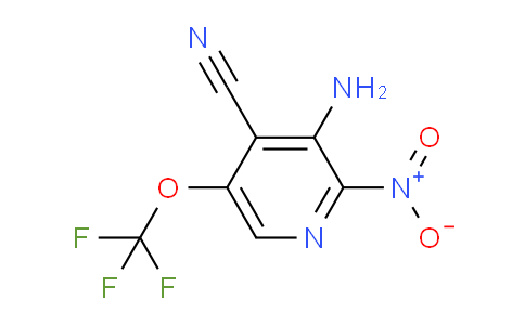 AM99575 | 1804584-99-3 | 3-Amino-4-cyano-2-nitro-5-(trifluoromethoxy)pyridine