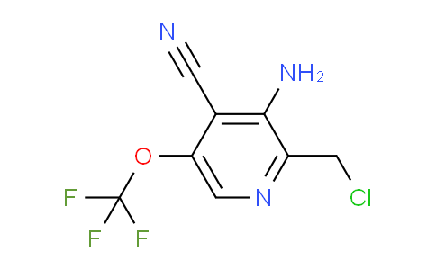 AM99600 | 1804374-55-7 | 3-Amino-2-(chloromethyl)-4-cyano-5-(trifluoromethoxy)pyridine