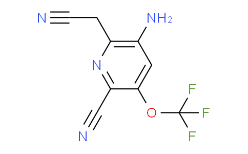 AM99606 | 1803635-97-3 | 5-Amino-2-cyano-3-(trifluoromethoxy)pyridine-6-acetonitrile