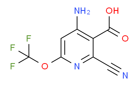 AM99624 | 1803983-26-7 | 4-Amino-2-cyano-6-(trifluoromethoxy)pyridine-3-carboxylic acid