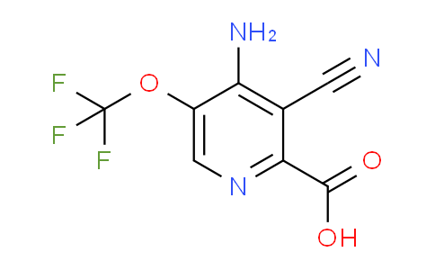 AM99628 | 1806146-75-7 | 4-Amino-3-cyano-5-(trifluoromethoxy)pyridine-2-carboxylic acid