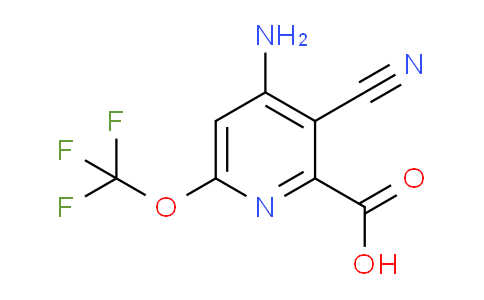 AM99630 | 1803639-53-3 | 4-Amino-3-cyano-6-(trifluoromethoxy)pyridine-2-carboxylic acid