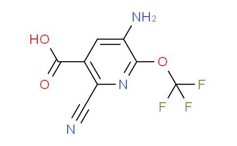 AM99633 | 1804382-73-7 | 3-Amino-6-cyano-2-(trifluoromethoxy)pyridine-5-carboxylic acid