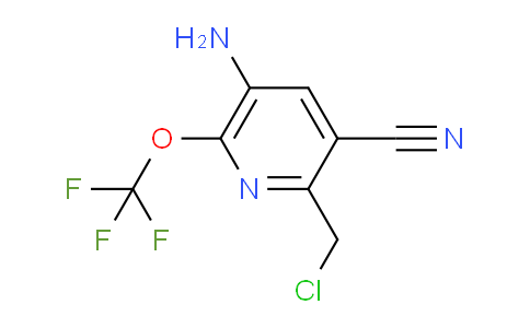 AM99645 | 1803549-43-0 | 5-Amino-2-(chloromethyl)-3-cyano-6-(trifluoromethoxy)pyridine