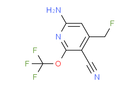 AM99655 | 1804387-21-0 | 6-Amino-3-cyano-4-(fluoromethyl)-2-(trifluoromethoxy)pyridine