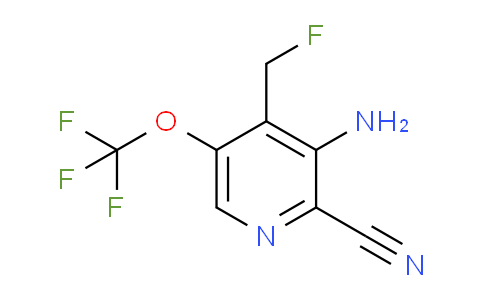 AM99666 | 1804387-25-4 | 3-Amino-2-cyano-4-(fluoromethyl)-5-(trifluoromethoxy)pyridine