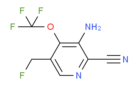 AM99668 | 1805986-58-6 | 3-Amino-2-cyano-5-(fluoromethyl)-4-(trifluoromethoxy)pyridine