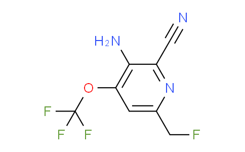 AM99669 | 1804387-29-8 | 3-Amino-2-cyano-6-(fluoromethyl)-4-(trifluoromethoxy)pyridine