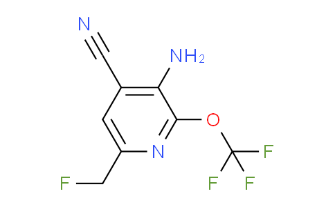 AM99674 | 1804525-52-7 | 3-Amino-4-cyano-6-(fluoromethyl)-2-(trifluoromethoxy)pyridine