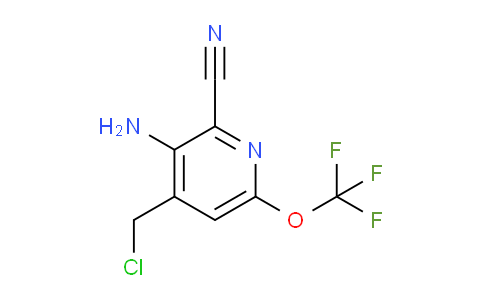 AM99683 | 1803978-79-1 | 3-Amino-4-(chloromethyl)-2-cyano-6-(trifluoromethoxy)pyridine