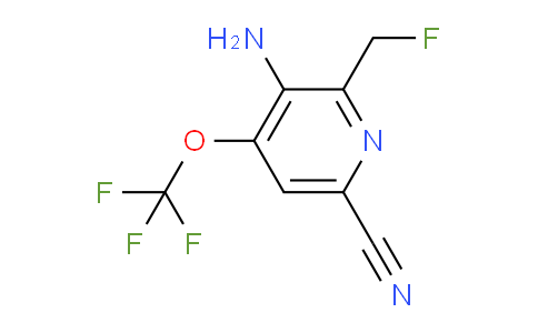 AM99691 | 1804375-13-0 | 3-Amino-6-cyano-2-(fluoromethyl)-4-(trifluoromethoxy)pyridine