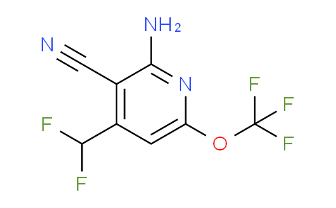 AM99693 | 1804023-18-4 | 2-Amino-3-cyano-4-(difluoromethyl)-6-(trifluoromethoxy)pyridine