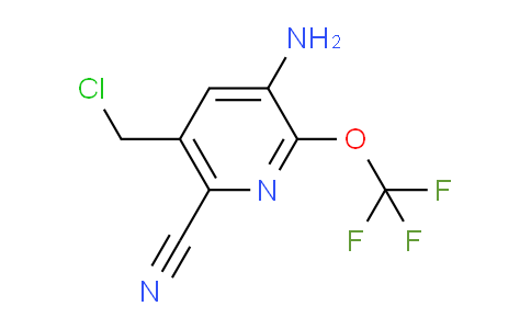 AM99694 | 1803978-96-2 | 3-Amino-5-(chloromethyl)-6-cyano-2-(trifluoromethoxy)pyridine