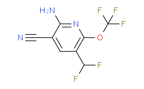AM99695 | 1805986-64-4 | 2-Amino-3-cyano-5-(difluoromethyl)-6-(trifluoromethoxy)pyridine