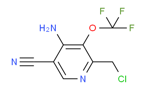 AM99697 | 1804029-77-3 | 4-Amino-2-(chloromethyl)-5-cyano-3-(trifluoromethoxy)pyridine