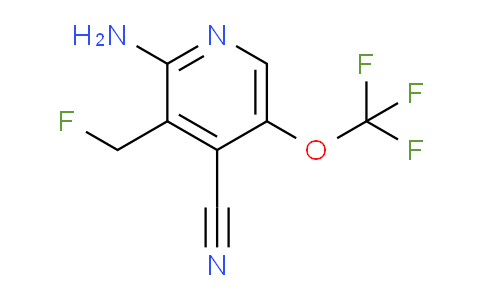 2-Amino-4-cyano-3-(fluoromethyl)-5-(trifluoromethoxy)pyridine