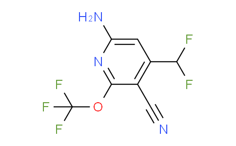 AM99715 | 1804387-86-7 | 6-Amino-3-cyano-4-(difluoromethyl)-2-(trifluoromethoxy)pyridine