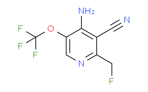 AM99742 | 1804023-14-0 | 4-Amino-3-cyano-2-(fluoromethyl)-5-(trifluoromethoxy)pyridine