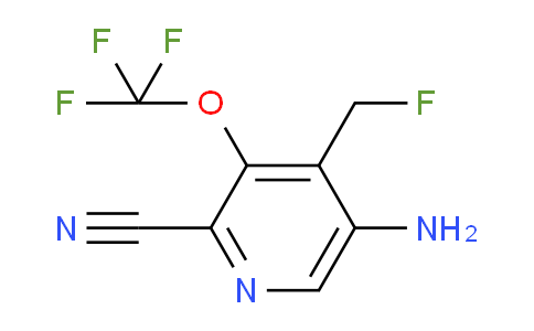 AM99745 | 1804387-71-0 | 5-Amino-2-cyano-4-(fluoromethyl)-3-(trifluoromethoxy)pyridine