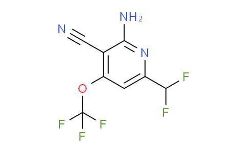 AM99749 | 1804525-93-6 | 2-Amino-3-cyano-6-(difluoromethyl)-4-(trifluoromethoxy)pyridine