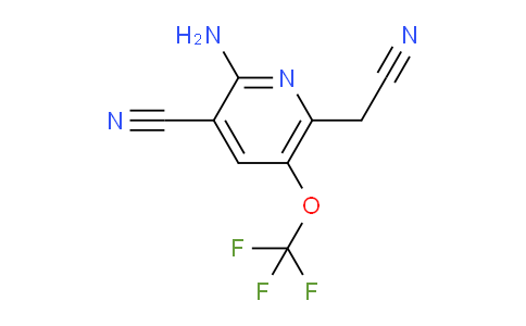 AM99753 | 1805987-00-1 | 2-Amino-3-cyano-5-(trifluoromethoxy)pyridine-6-acetonitrile