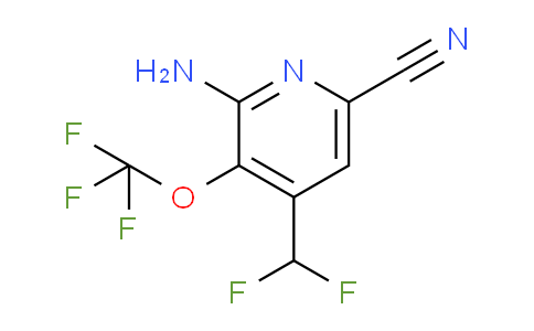 AM99762 | 1803926-92-2 | 2-Amino-6-cyano-4-(difluoromethyl)-3-(trifluoromethoxy)pyridine