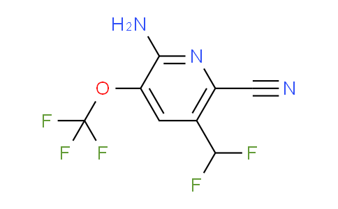 AM99763 | 1803979-56-7 | 2-Amino-6-cyano-5-(difluoromethyl)-3-(trifluoromethoxy)pyridine
