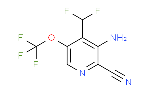 AM99764 | 1803471-26-2 | 3-Amino-2-cyano-4-(difluoromethyl)-5-(trifluoromethoxy)pyridine