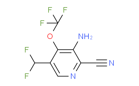 AM99765 | 1803979-62-5 | 3-Amino-2-cyano-5-(difluoromethyl)-4-(trifluoromethoxy)pyridine