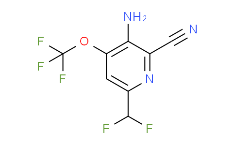 AM99766 | 1804387-92-5 | 3-Amino-2-cyano-6-(difluoromethyl)-4-(trifluoromethoxy)pyridine