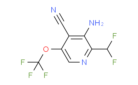 AM99767 | 1804585-25-8 | 3-Amino-4-cyano-2-(difluoromethyl)-5-(trifluoromethoxy)pyridine
