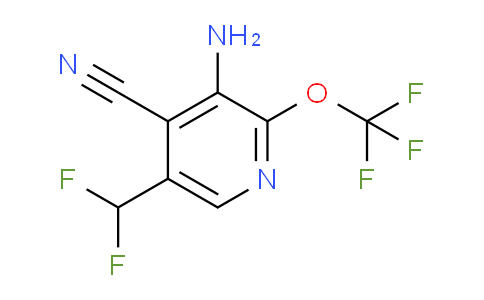 AM99768 | 1804026-41-2 | 3-Amino-4-cyano-5-(difluoromethyl)-2-(trifluoromethoxy)pyridine